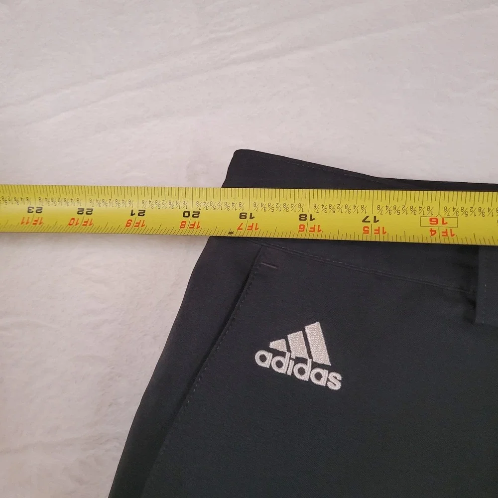 Adidas ClimaLite Flat Front Chino Tech Golf Shorts Men's 38x10 Performance